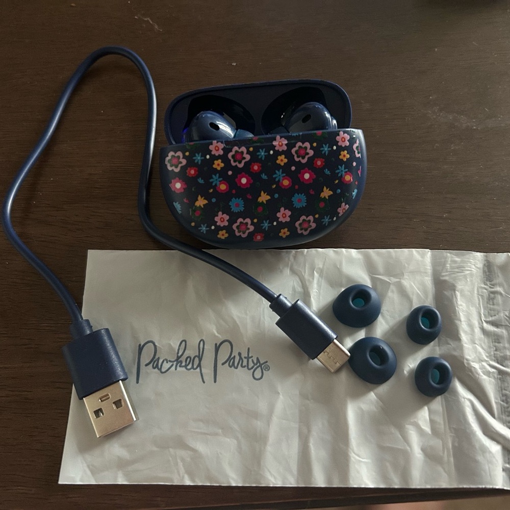 Packed Party Bluetooth Wireless Earbuds!!!